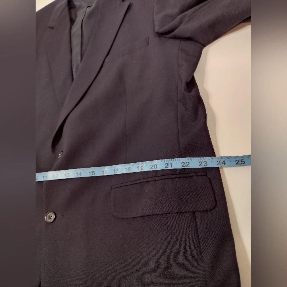 Esquire Neckwear Navy Men's Blazer Size (46.L)